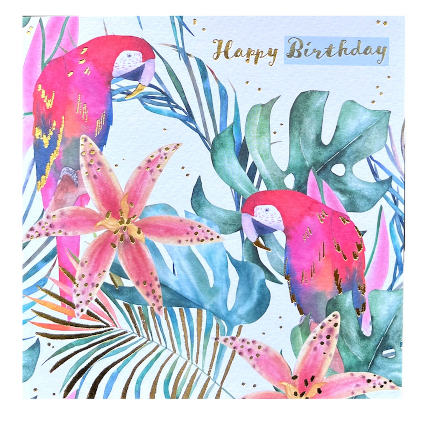 Tropical Birthday Card